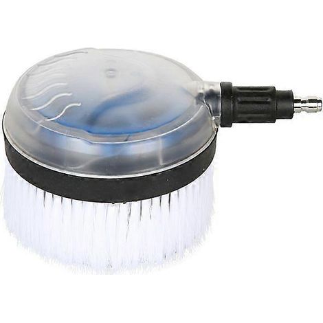 Brosses de nettoyage rotatives, accessoires pour nettoyeurs haute pression, raccords rapides universels, outils de nettoyage pour voitures, maisons, bureaux et terrasses (1/5)