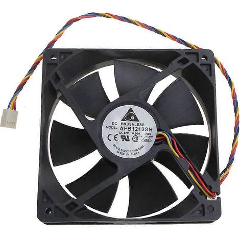 AFB1212SH 12cm Lüfter 12V 0,80A 4-Leitungen 4-Pin Hochgeschwindigkeits-Server-Netzteil-Lüfter