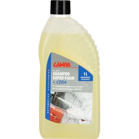 Shampoo super schiuma concentrato con cera - 1 L