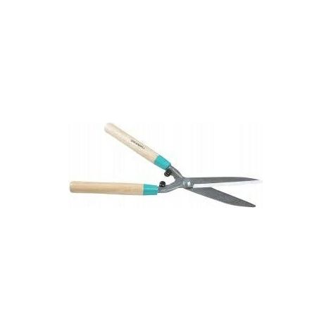 Tijeras de podar de mano para arbustos, hoja recta, acero endurecido, 20 cm