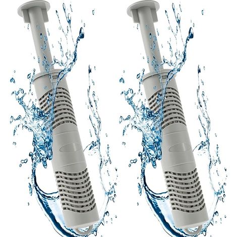 Lntyq 2er-Pack Silberionen-Kartuschen für Spa und Whirlpool, 9" x 1,35" (1/5)