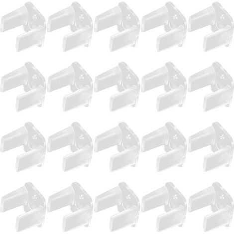 Clips lumineux LED en plastique, paquet de 100 pièces (1/5)