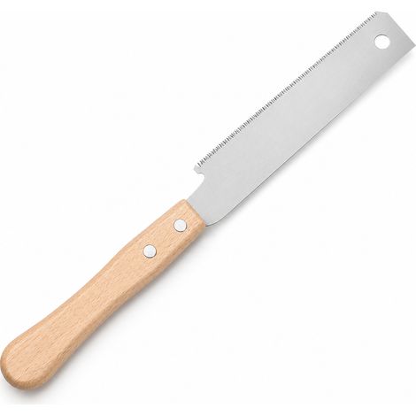 Scie égoïne double face pour menuiserie manuelle 31 cm (1/5)