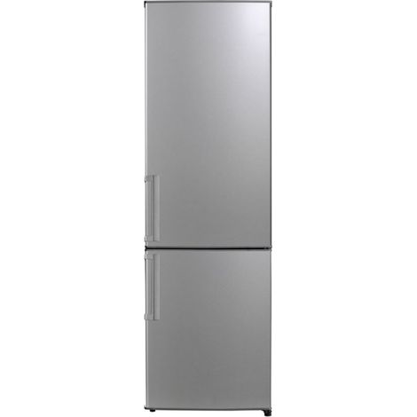 Wolkenstein Kühl-/Gefrierkombination KGK 180 A++ - Inox, 277 l, EEK E