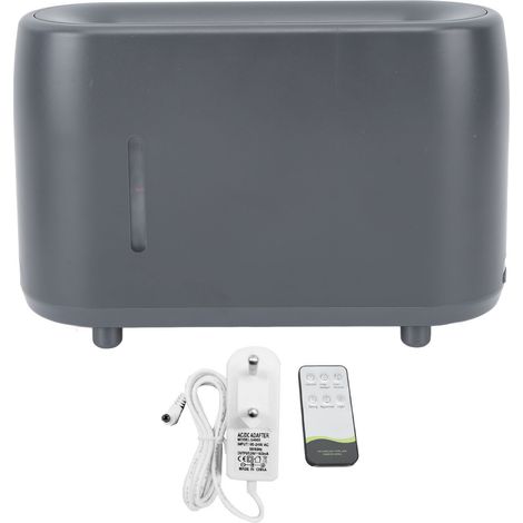 Diffuseur d'Arome Flamme Simulée 7 Couleurs avec Fonction Humidificateur pour Maison et Bureau, Prise UE 100‑240V (1/5)