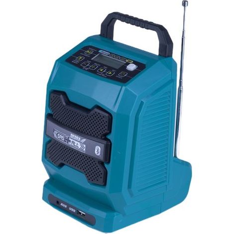 RADIO ACUMULADORA BLUETOOTH 18V USB SAS - DED7005 (1/2)