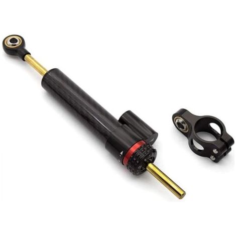 Stabilisateur de contrôle d'amortisseur de direction universel réglable pour moto, (1/4)
