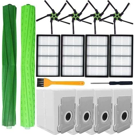 Kit Remplacement Aspirateurs Série S9 S9 Plus Brosses Multi Caoutchouc Sacs Filtrants (1/4)