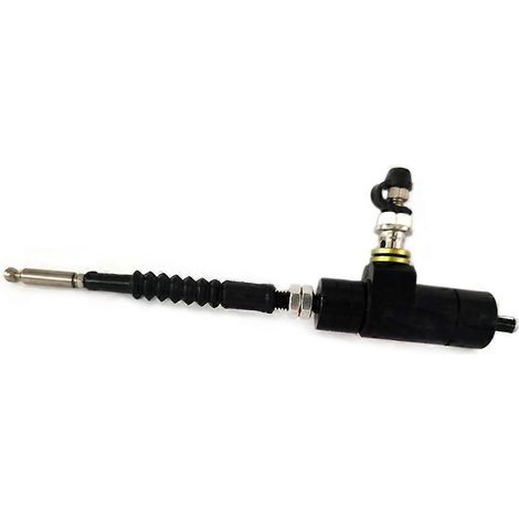 Sistema de cilindro maestro de embrague hidráulico universal de 14 mm para motocicleta, bomba de transferencia de alto rendimiento y eficiencia, color negro. (1/5)