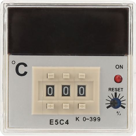 0111ROM E5C4-R20K Temperaturregler Thermoelement Typ K 220V 0-399°C (1/5)