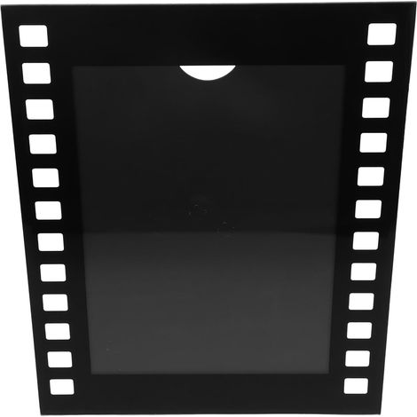 Cadre Photo Vintage Style Film Cinéma 7 Pouces en Verre Noir pour Présentoir Photo de Table, Décoration Rustique pour Salon et Chambre (1/5)
