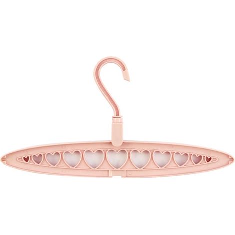 Portant à vêtements sur pied compact, étagère de rangement domestique, support organisation vêtements, couleur rouge 33×17 cm (1/4)