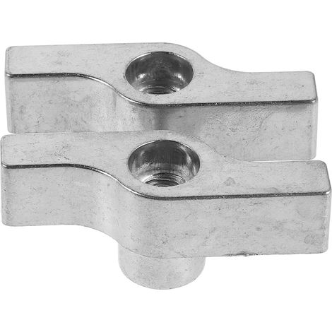 2 Pièces Écrou à Ailettes pour Crochet de Scène, Poignée T Alliage D’aluminium Moulé, Réglage Fluide, Fixation Sûre pour Structures et Matériel D’éclairage (1/5)