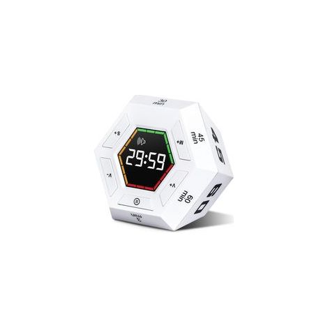Timer, Würfeltimer, intelligenter Timer mit voreingestelltem Countdown von 3/5/15/30/45/60 Minuten, benutzerfreundliches Zeitmanagement-Tool - Crezuo