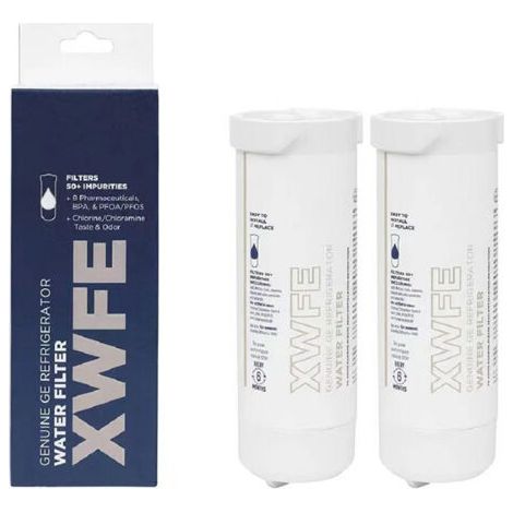 GE XWFE Kühlschrank-Wasserfilterelement, 2er-Pack
