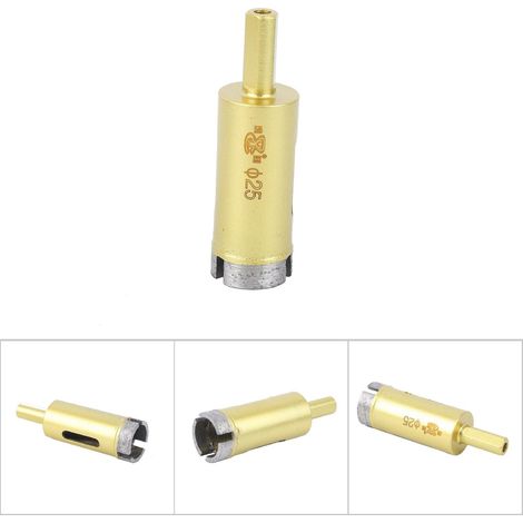 1 Diamantbohrer/Lochsäge für Keramik, Marmor, Glas und Stein, optionale Größe: 6 mm–50 mm (1/5)