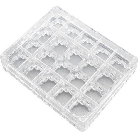 Testeur d'interrupteurs acryliques Gateron Switch Kialh Box JWICK Switch pour mécanique - 20 grilles (1/4)