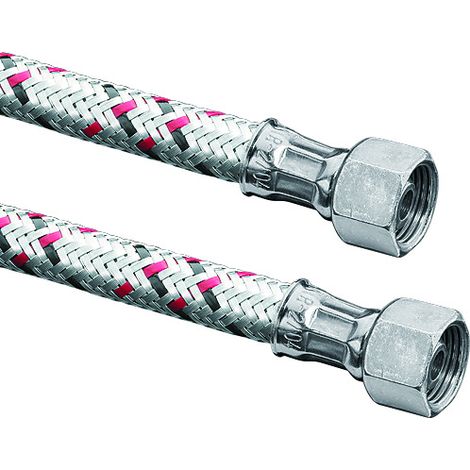 OVENTROP Schlauchleitung DIN EN ISO 6806 NI 8, beiderseits G 3/8 Überwurfmutter, 1.500 mm, 2110055 (1/3)