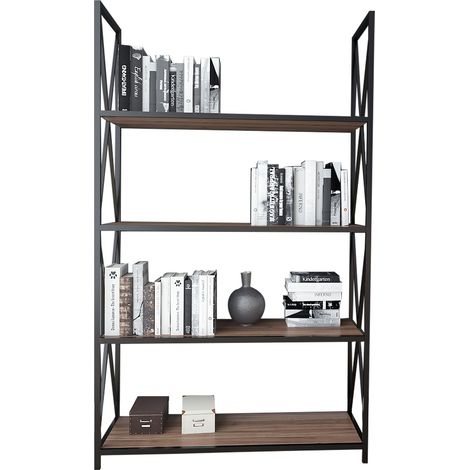 Decorotika Metal 5-tier Biblothèque Bookshelf Etager (1/4)