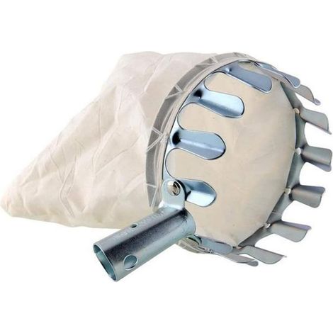 Obstpflücken ohne Teleskop-Metallstiel, Apfelpflücken mit Schutzhülle 160 mm (1/5)