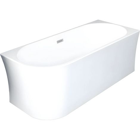 Vasca angolare 201 L 150 x 75 x 59 cm Acrilico Bianco - Angolo a destra - PONTICOLA (1/5)