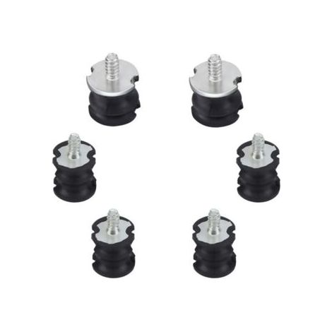 Lot de 6 tampons AV pour tronçonneuses Husqvarna 61 66 133 136 141 272S 266 268 272XP – Remplacement durable et haute qualité (1/5)