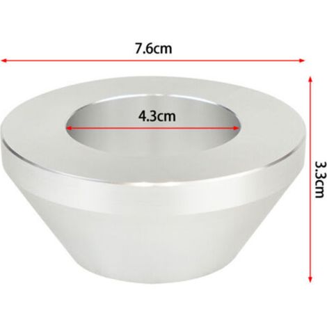 Cône de centrage pour changeur de pneus manuel pour voitures et camions, ouverture de roue jusqu'à 3 pouces (1/4)