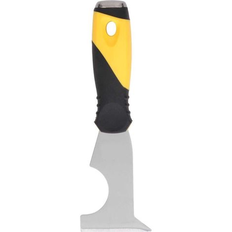 Couteau à mastic multifonctionnel, lame épaissie, dissolvant de peinture en acier inoxydable, outil de grattoir avec poignée antidérapante 6.5cm/2,6 pouces (1/5)