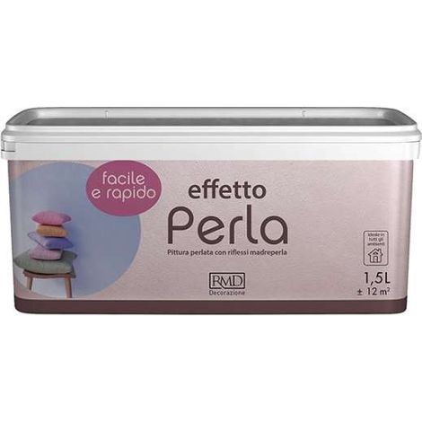 RMD PITTURA PERLATA CON RIFLESSI MADREPERLA COLORE MIMOSA 1,5 LT (1/3)
