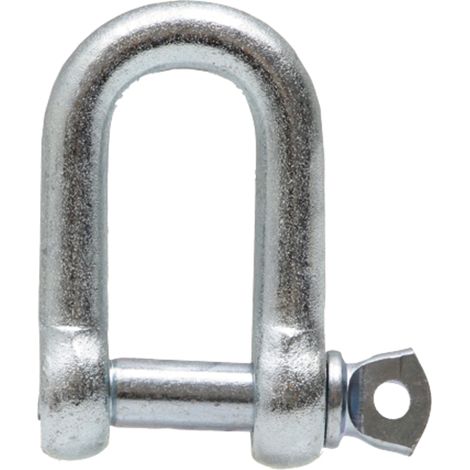 Gerader Schäkel 5/8" 16 x 60 x 30mm 0,8t 1 Stück. (1/2)