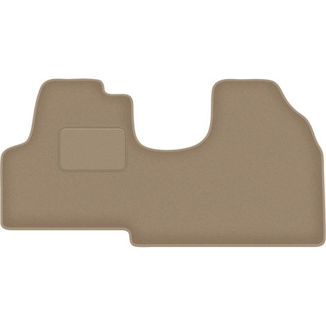 Fahrermatte aus Samt für: Peugeot Expert I Kastenwagen (1994–2006), beige