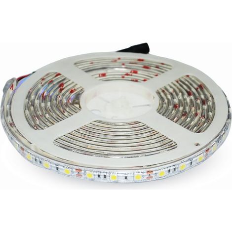 Striscia LED SMD 5050 30 LED RGB IP65 Bobina (1/5)