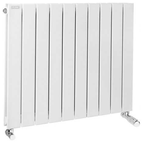 Acova – Radiateur eau chaude en acier 1200W horizontal double – Design extra-plat blanc RAL 9016 – HXD080089 (1/2)