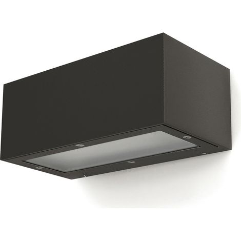 Aplique de pared ISORA E27 20 W IP65 Antracita (1/5)