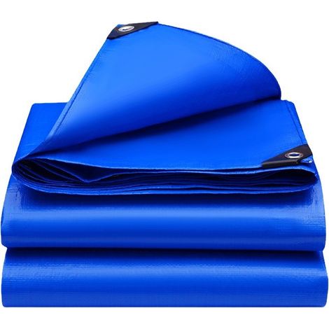 Bâche de Protection extérieure imperméable 1,5 x 2 m, Ultra-résistante, idéale pour Le Camping, la Tente et Les Bateaux. (1/5)