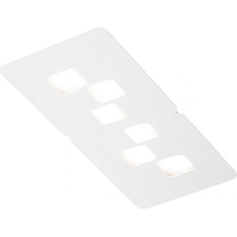 Plafonnier gea luce bilbao pm gx53 led plafonnier moderne blanc