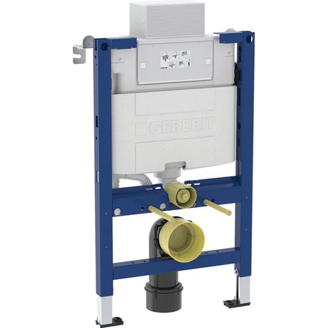 Geberit Alpha Wall Hung WC Toilet Frame with Alpha Concealed Cistern 500mm W x 820mm H
