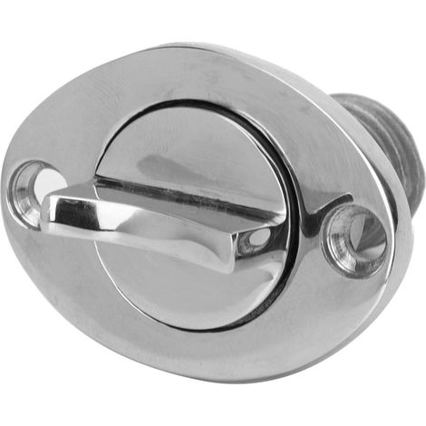 Bouchon de vidange ovale pour bateau ou yacht, en acier inoxydable 316 résistant à la rouille, 2,5 cm (1 pouce).