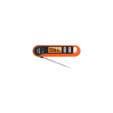 Termometro digitale per carne con sonda per alimenti – Ideale per barbecue, grigliate e cottura – Misurazione precisa – Design leggero e compatto – Crezuo