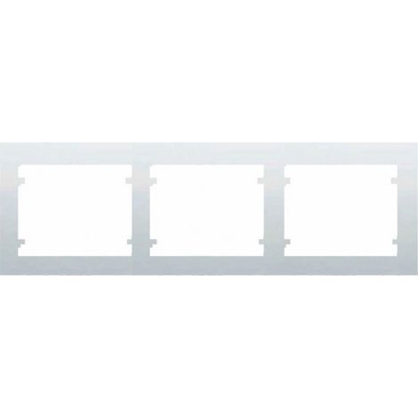 Marco de 3 elementos horizontal BLANCO BJC IRIS 18003 (1/5)