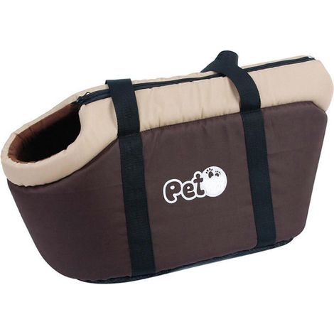 Sac de transport pour chien et chat, pliable et imperméable, sac à dos portable avec bretelles, respirant et doux, idéal pour voyages et sorties, toutes saisons (1/5)