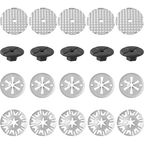 Lot de 20 plaques de protection thermique pour pot d'échappement de voiture (1/5)