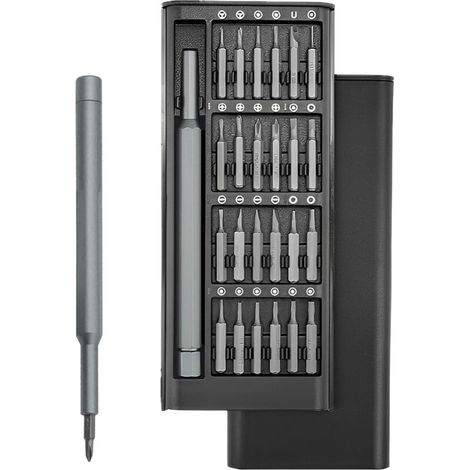 Set di cacciaviti di precisione, kit di cacciaviti di precisione 25 in 1, set di utensili meccanici con bussole, set di cacciaviti di precisione professionali