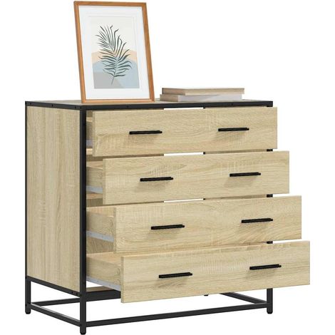 Schubladenschrank Sonoma-Eiche 70x41x70 cm Holzwerkstoff