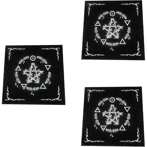 Nappe de type A Tarot, tapis de velours, nappe étoile à cinq branches -- (1/5)