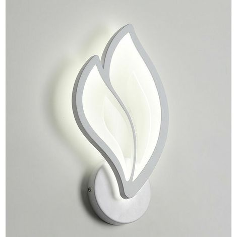 Led Wall Lamp, Creative Wall Light, Modern Design Acrylic Wall Light for Bedroom, Corridor, Living Room Office-Cold White (1/5)