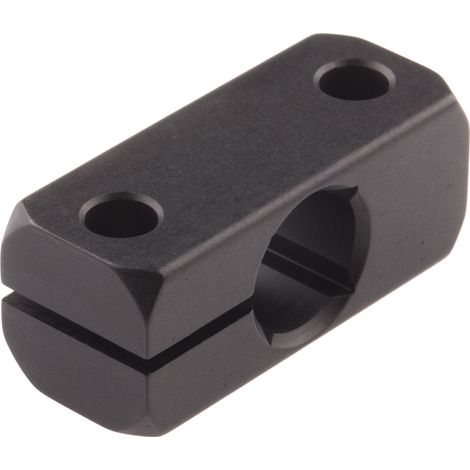 Collier de connexion RS PRO, profilé 10mm, Ø 12mm, filetage M5 en Aluminium ( Prix pour 1 ) (1/2)
