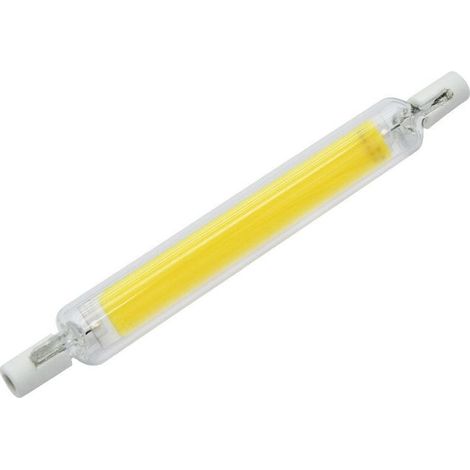 Ampoule R7S LED 118mm Dimmable, 20W R7S Ampoules LED COB, R7S LED 118mm Haute Lumière Blanc Froid 6000K, 1000LM, éclairage à faisceau 360 °, Sans Scintillement, AC 220-240V, Pack de 2 [Classe énergéti (1/5)