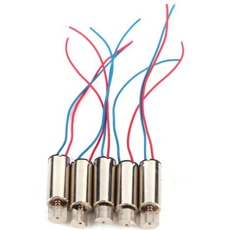 5 Pcs Moteur Vibrant Miniature 7500 tr/min pour Montre Connectée et Gadgets Électroniques (1/5)
