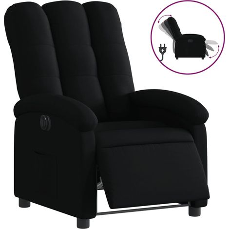 Maison Exclusive - Relaxsessel Elektrisch Schwarz Stoff